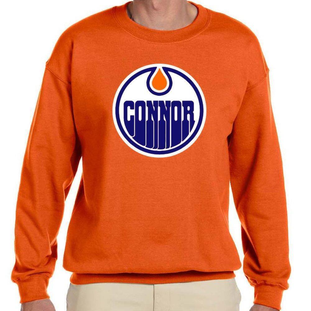 Edmonton Oilers Connor McDavid Hockey Graphic Fan Sweatshirt